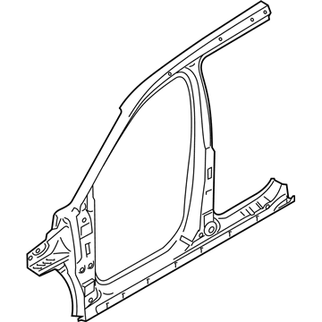 Hyundai 71110-S2A00 Panel Assembly-Pillar Outer,LH