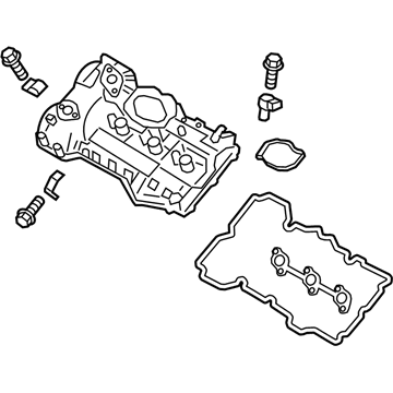 Hyundai 22420-3CGA3 Cover Assembly-Rocker,RH