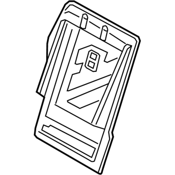 Hyundai 89410-S2200-SST Frame Assembly-RR Seat Back,RH
