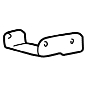 Hyundai 82727-38010 Support-Front Door Pull Handle Mounting