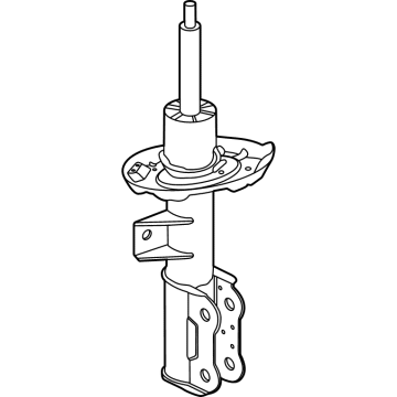 Hyundai 54650-L0500 Strut Assembly, Front, Left