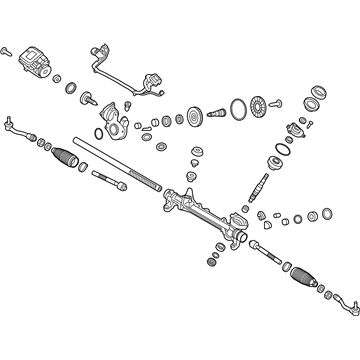 2019 Hyundai Sonata Rack And Pinion - 57700-C1700