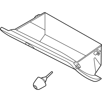 Hyundai Elantra N Glove Box - 84510-AA010-NNB