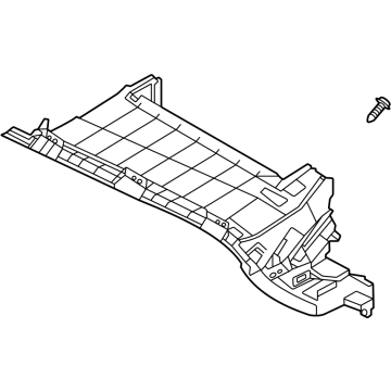 Hyundai 84540-AA000-NNB Panel Assembly-Lower Crash Pad,RH