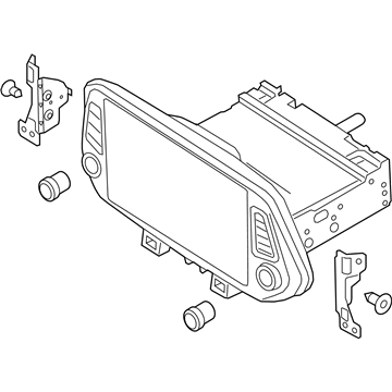 Hyundai 96160-D3920-ZL5 Audio Assembly