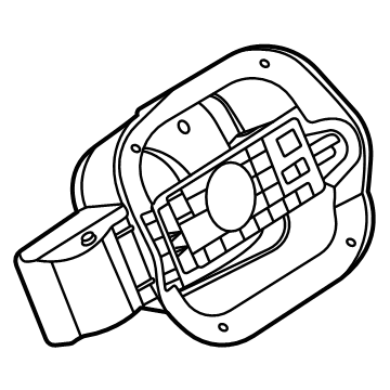 Hyundai Sonata Fuel Filler Housing - 81595-L1010