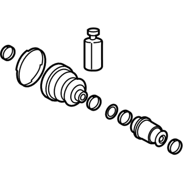 Hyundai 49597-F2605 DAMPER Kit-FR Axle Dynamic,LH