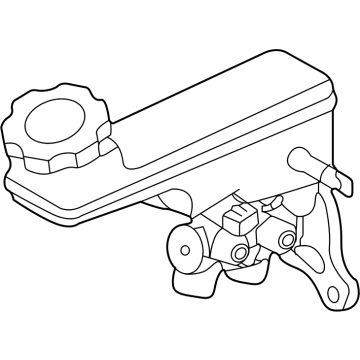 Hyundai Accent Brake Master Cylinder Reservoir - 58510-H9260