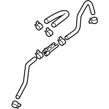 2010 Hyundai Tucson Brake Booster Vacuum Hose - 59130-2S100