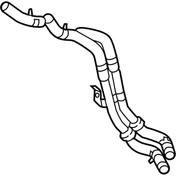 Hyundai 25470-2GGB5 Tube Assembly-Oil Cooler