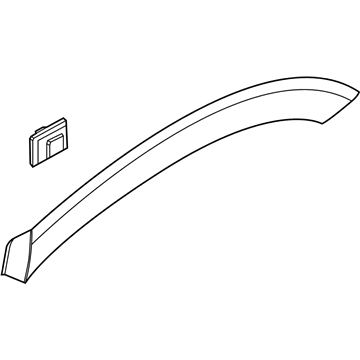 Hyundai 87741-S8000-CA GARNISH Assembly-Qtr Side,LH