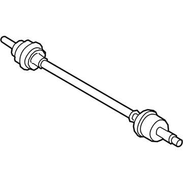 Hyundai 49601-G9200 Shaft Assembly-Drive Rear,RH