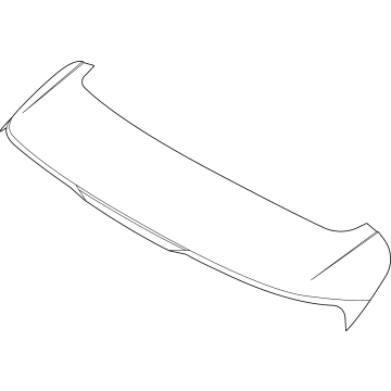 Hyundai 87210-AR000-PH3 SPOILER ASSY-RR