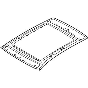 2023 Hyundai Ioniq 5 Weather Strip - 81624-GI500