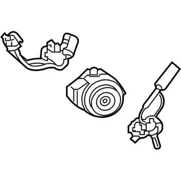 Hyundai 81900-D3E00 Key Sub Set-Steering Lock