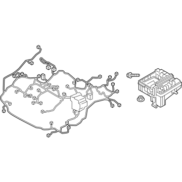 Hyundai 91400-P0180 Wiring Assembly-Control