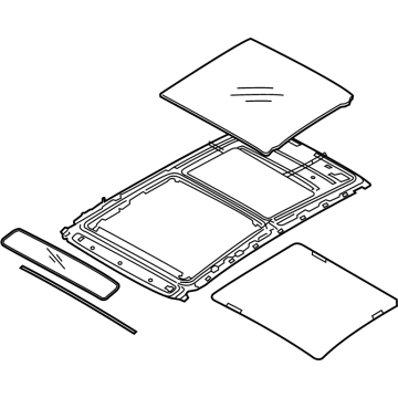 2023 Hyundai Tucson Sunroof - 81610-N9000