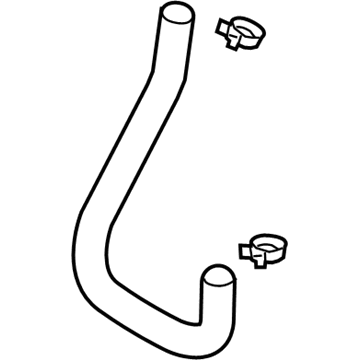 Hyundai Santa Fe Radiator Hose - 25415-S2500