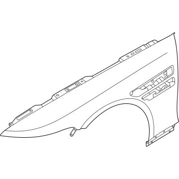 Hyundai 66320-T1000 PANEL ASSY-FENDER,RH