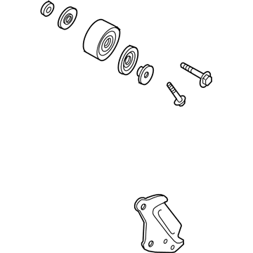 Hyundai 97704-29110 Bracket Assembly-Tension Pulley Mounting