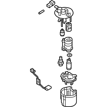 Hyundai 31110-G3550 Complete-Fuel Pump