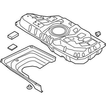 Hyundai 31150-G3600 Tank Assembly-Fuel