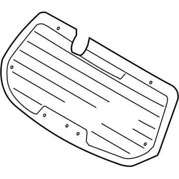 Hyundai 87111-2E011 Glass-Tail Gate