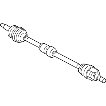 2021 Hyundai Accent Axle Shaft - 49500-H9300