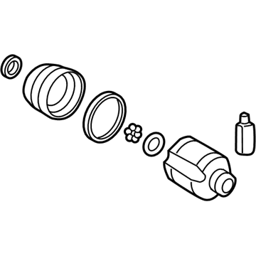 2021 Hyundai Accent CV Joint Boot - 49535-H9100