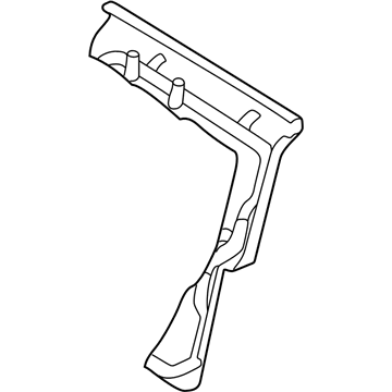 Hyundai 89310-25200 Frame Assembly-Rear Seat Back