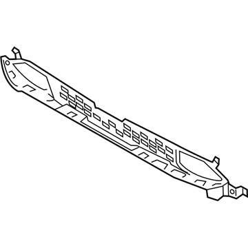 Hyundai 86561-J9030 Front Bumper Lower Grille