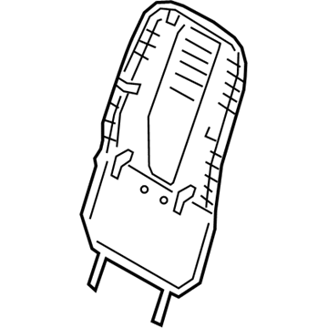 Hyundai 88391-K2000-UUG Map Board Assembly-FRT Seat Back,L