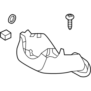 Hyundai 84852-D2050-OWN SHROUD-Steering Column LWR
