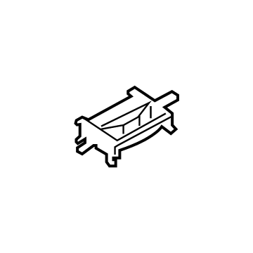 Hyundai 87246-K2000 Clip-Roof GARNISH MTG