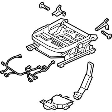 Hyundai 88500-K4230-TRY Track Assembly-LH