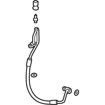 Hyundai Veloster N A/C Hose - 97762-K9090