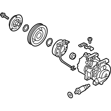 2020 Hyundai Veloster N A/C Compressor - 97701-K9000