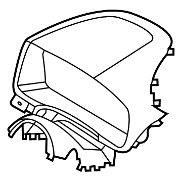 Hyundai 84830-CW000-NNB Panel Assembly-Cluster Facia