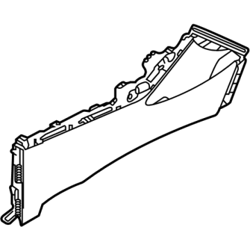 2021 Hyundai Sonata Hybrid Center Console Base - 84610-L1000-NNB