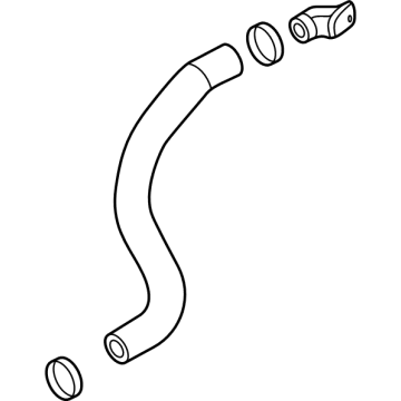 Hyundai 25415-T1100 HOSE ASSY-RADAATOR,LWR