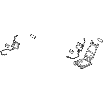 Hyundai 89500-D2FC3-NNB Track Assembly-Rear Seat LH