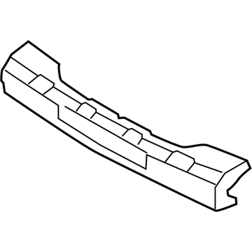 Hyundai 86520-0W700 Absorber-Front Bumper Energy