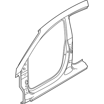 Hyundai 71120-J0A00 Panel Assembly-Pillar Outer,RH