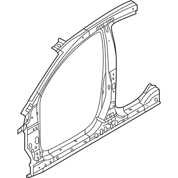 Hyundai 71110-J0000 Reinforcement Assembly-Side Complete,LH