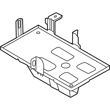 2007 Hyundai Entourage Battery Tray - 37150-4D000