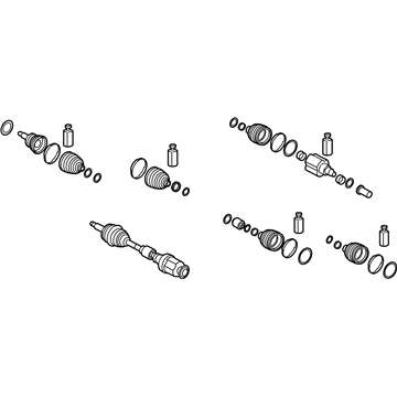 2022 Hyundai Palisade Axle Shaft - 49501-S8450