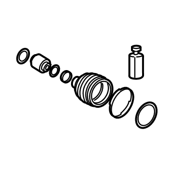 Hyundai 49587-S9450 DAMPER Kit-FR Axle Dynamic,RH