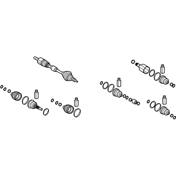 2021 Hyundai Palisade Axle Shaft - 49500-S8400