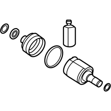 Hyundai 49534-K4000 Joint Kit-FR Axle Diff Side