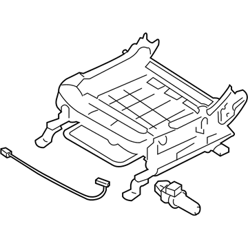 Hyundai 88501-0W160 Track Assembly-Front Seat Driver